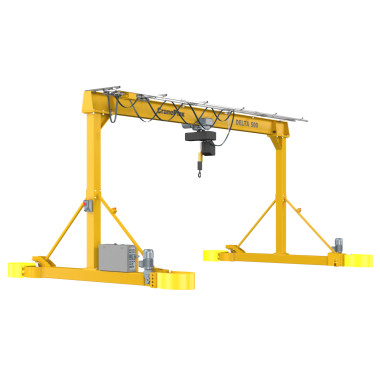 Motorized gantry crane...